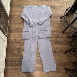 Fuzzy pant and sweater